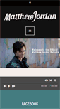 Mobile Screenshot of matthewjordan.com